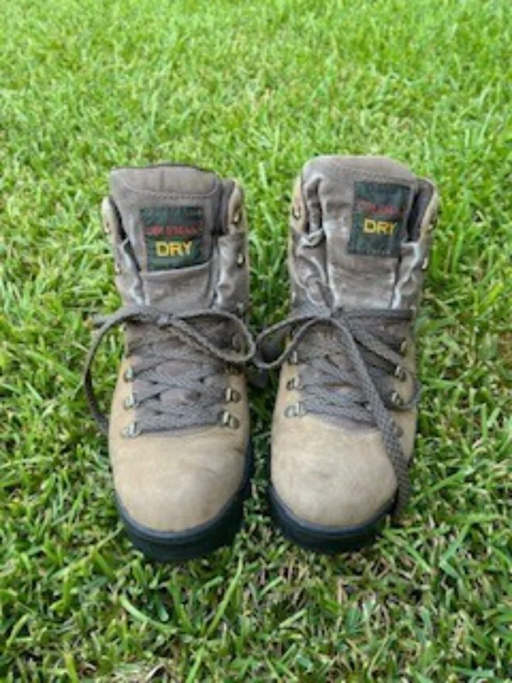 Coleman Dry Men’s Waterproof Leather Outdoor Hiking Trail Work Boots Brown Sz 13